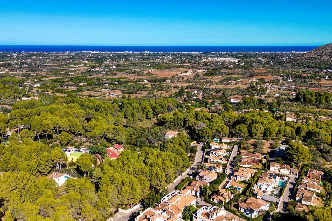 Vila Ruhiges Eckreihenhaus Mit Pool In La Sella Zarzas One Denia Pedreguer Exteriér fotografie